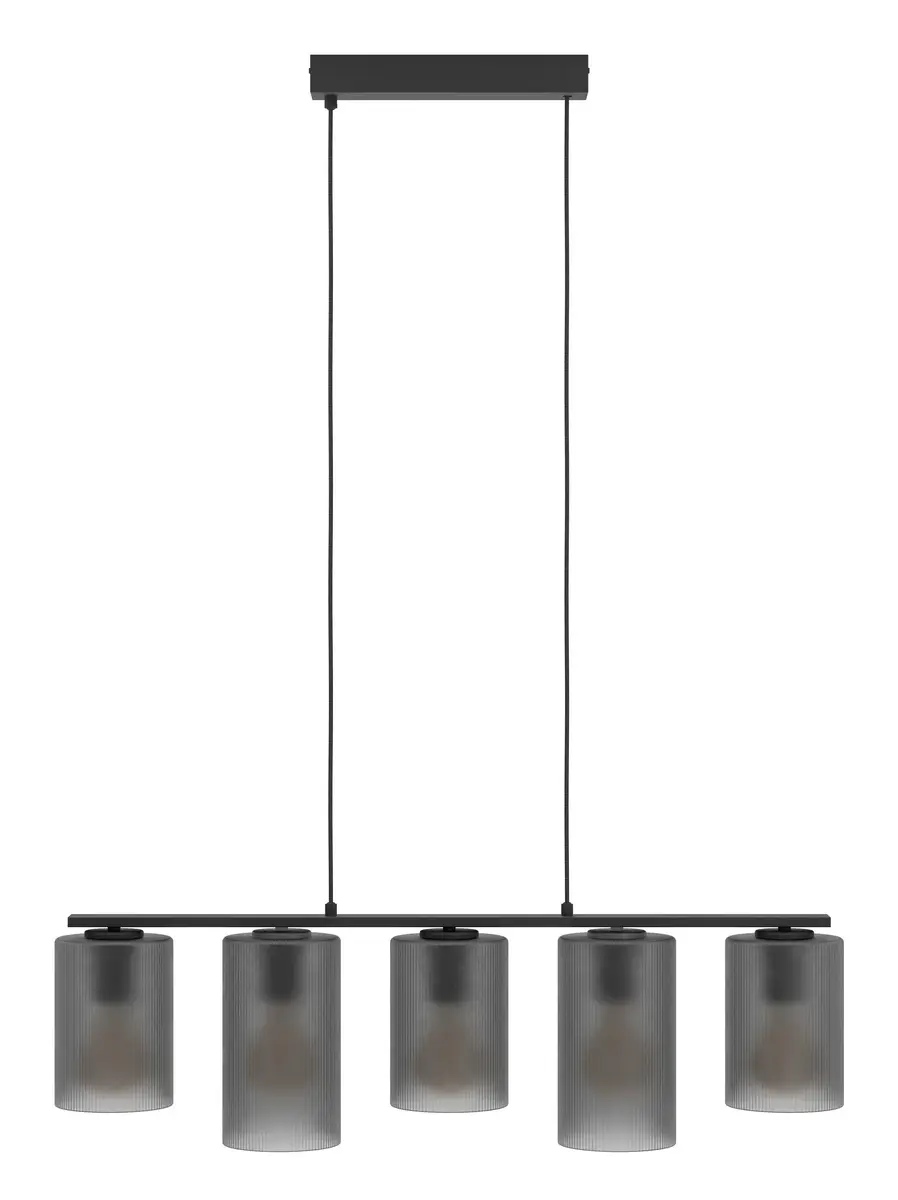 EGLO Colomera piekaramā lampa | Melna un pelēka Photo 2