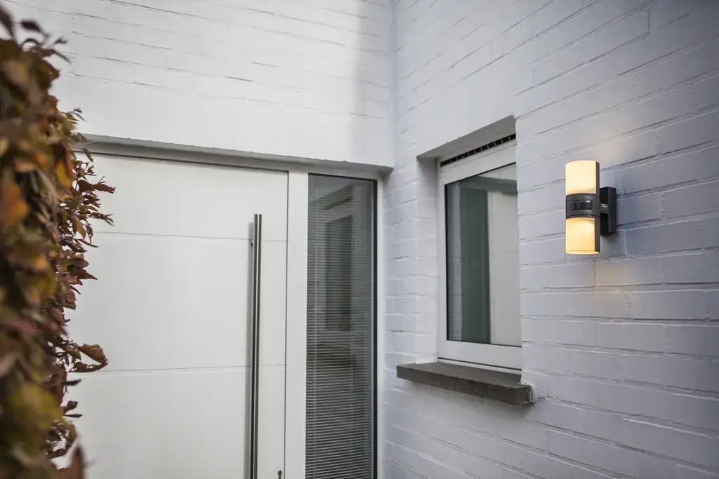 LUTEC CYRA LED Outdoor Wall Light with Motion Sensor Photo 2