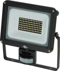 Brennenstuhl 1171250542 LED Floodlight 50W with Motion Sensor, IP65, Black