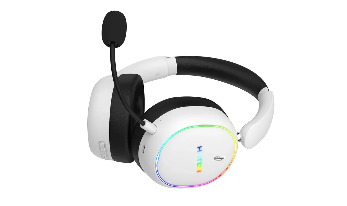 Игровая гарнитура HATOR Phoenix 2 Wireless - белая Photo 6