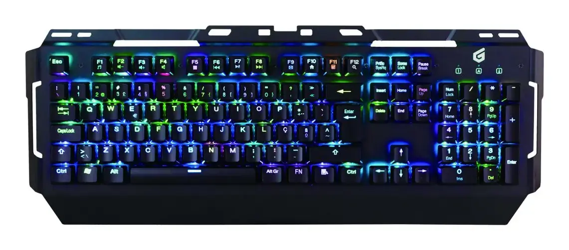 Conceptronic KRONIC mehāniskā spēļu tastatūra - portugāļu izkārtojums Photo 4