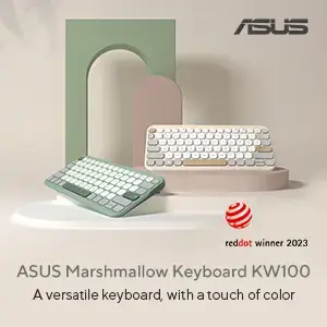 Versatile compact keyboard with modern style