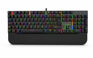 Inca IKG-443 Mechanical Gaming Keyboard, USB, Full-size, RGB Backlight, Black