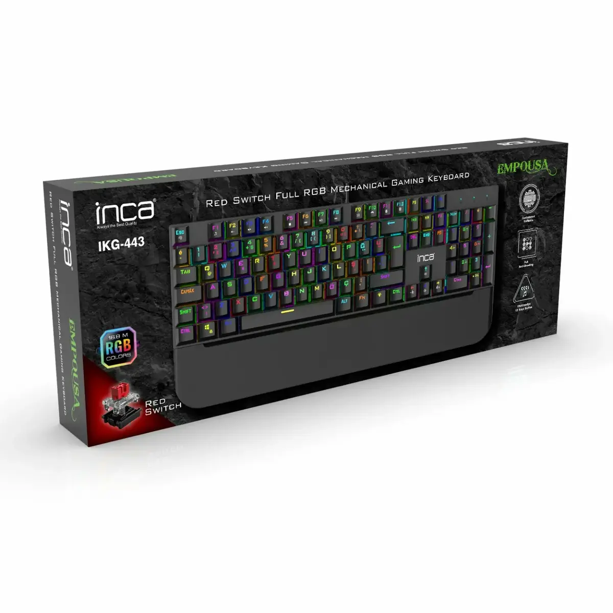 Inca IKG-443 Mechanical Gaming Keyboard Photo 12