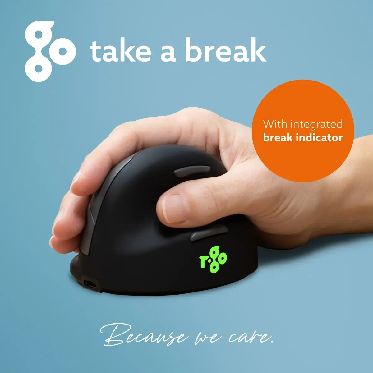 Эргономичная мышь R-Go Tools HE Break, малая Photo 8