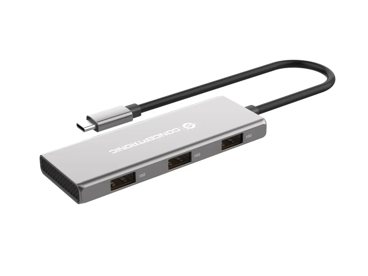 Conceptronic HUBBIES17G 7-portu USB-C centrmezgls Photo 4