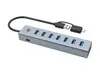USB-концентратор Conceptronic HUBBIES21GP на 7 портов Photo 3