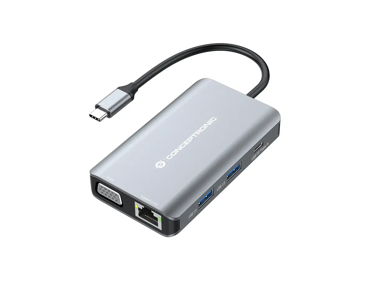 Conceptronic DONN21G USB-C dokstacija Photo 2