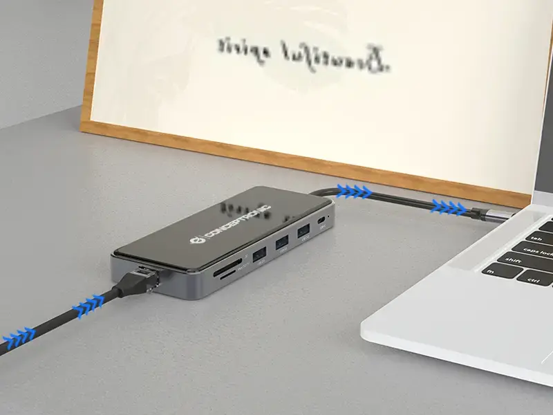 Conceptronic DONN15G USB-C dokstacija Photo 4
