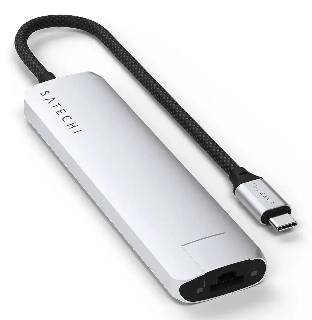Satechi ST-P7SS USB-C centrmezgls - sudraba Photo 4