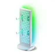 Док-станция для периферийных устройств Nanoleaf Pegboard Desk Dock с подсветкой, белая