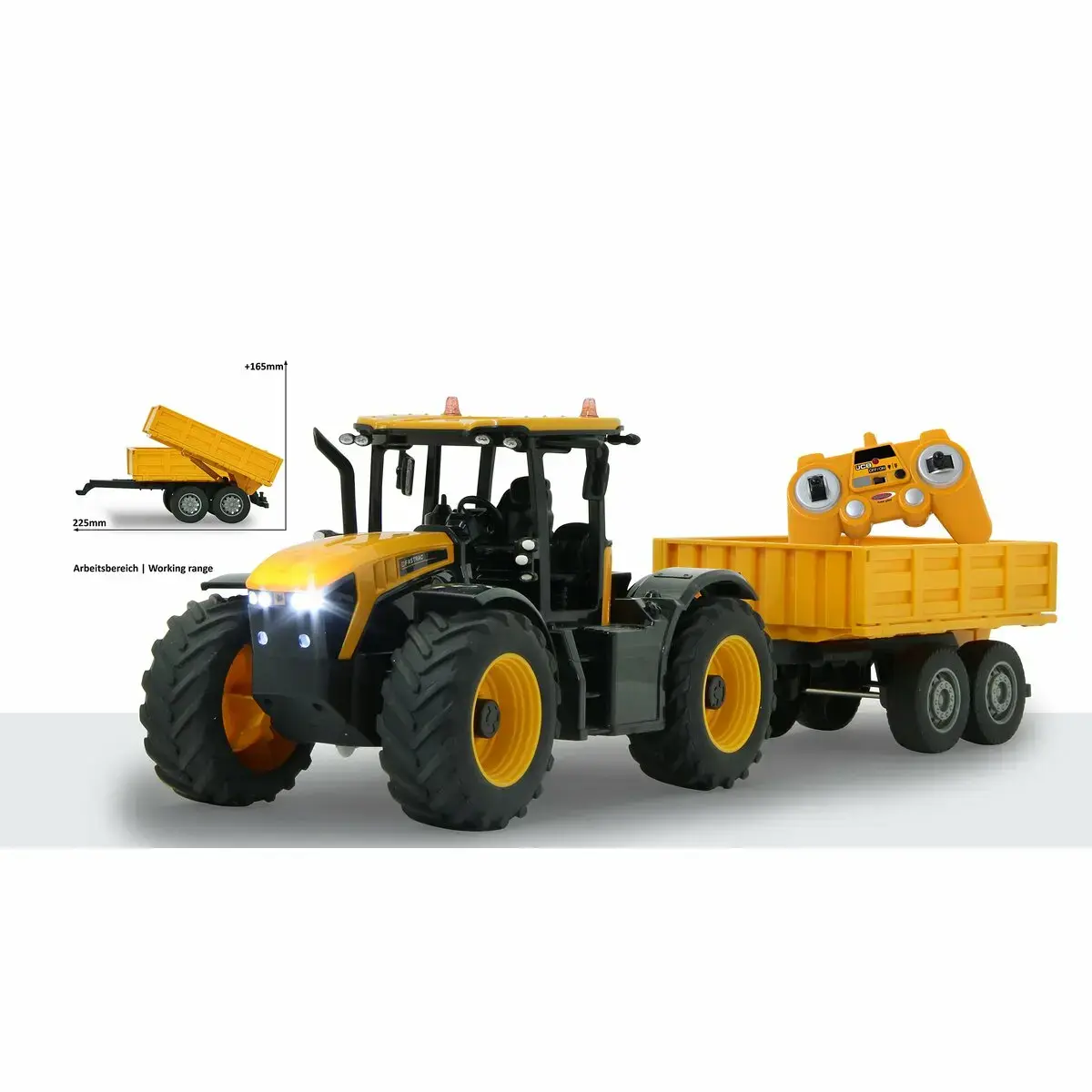 Radio vadāms traktors Jamara JCB Fastrac 1:24 Photo 19