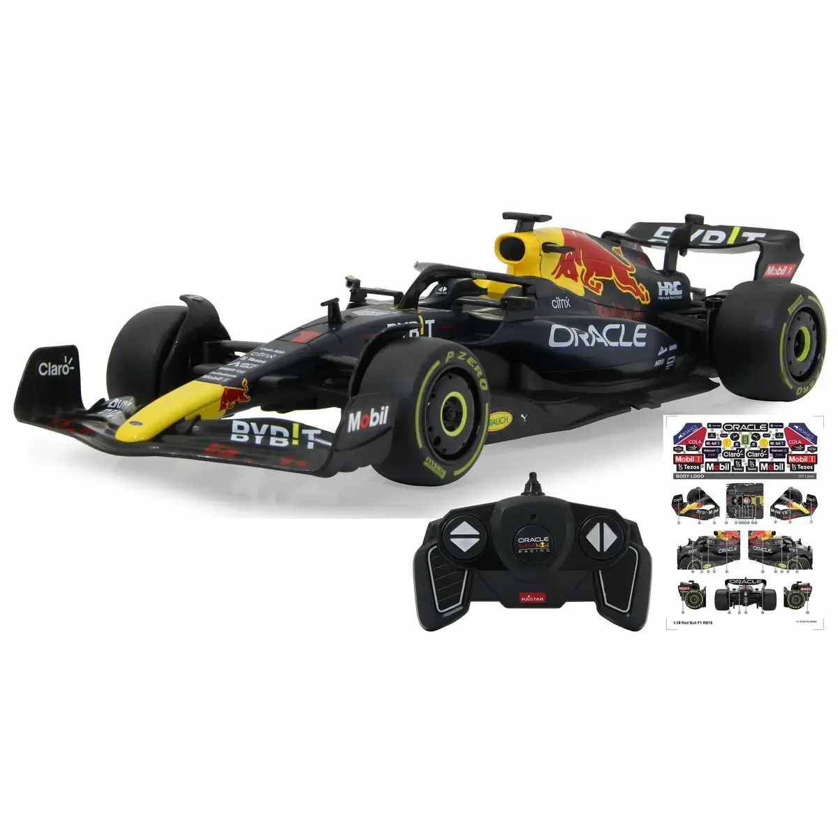 Jamara Oracle Red Bull Racing RB18 RC Sport Car 1:18 Photo 3