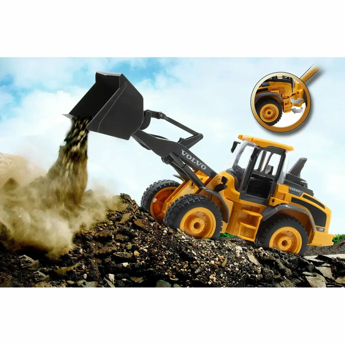 Jamara Volvo L50 RC Front Loader 1:16 Scale Photo 18