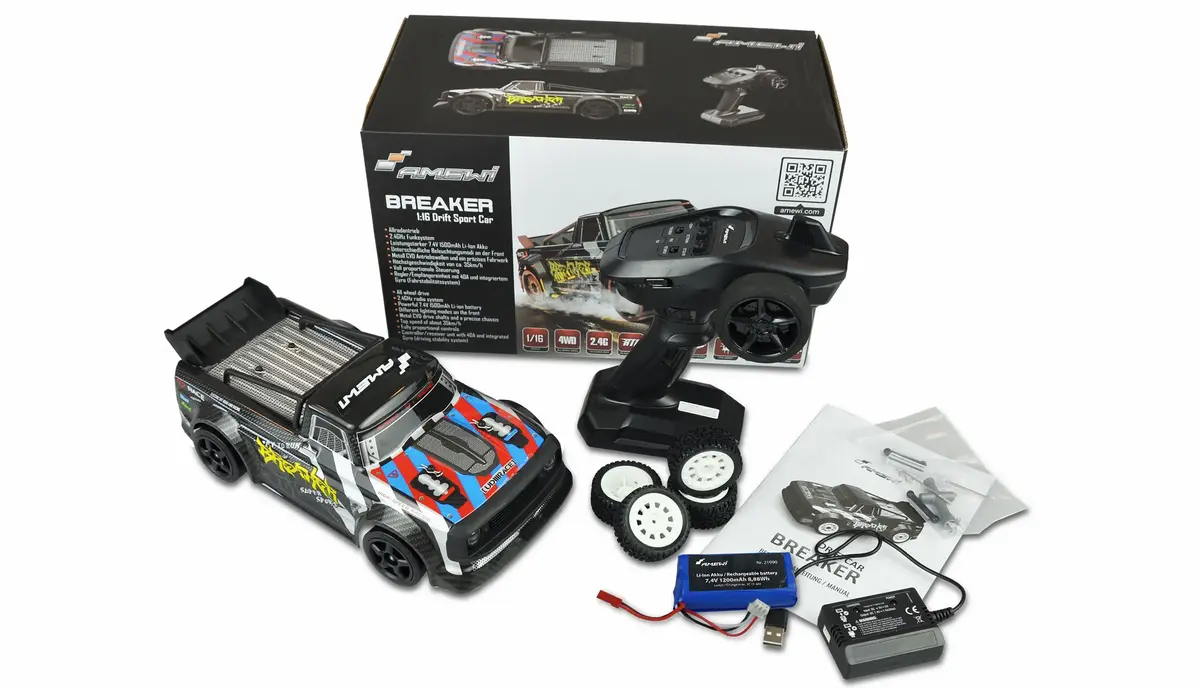 Amewi Breaker Pro RC sporta auto 1:16 Photo 2