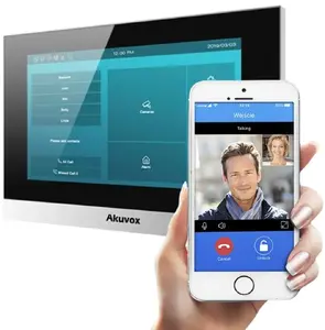 Akuvox C313W Video Intercom Monitor, 7-inch Touchscreen