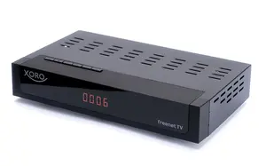 Xoro HRT 8770 Twin Digital Receiver, 4K Ultra HD, DVB-C/T/T2, Dual Tuner, Black