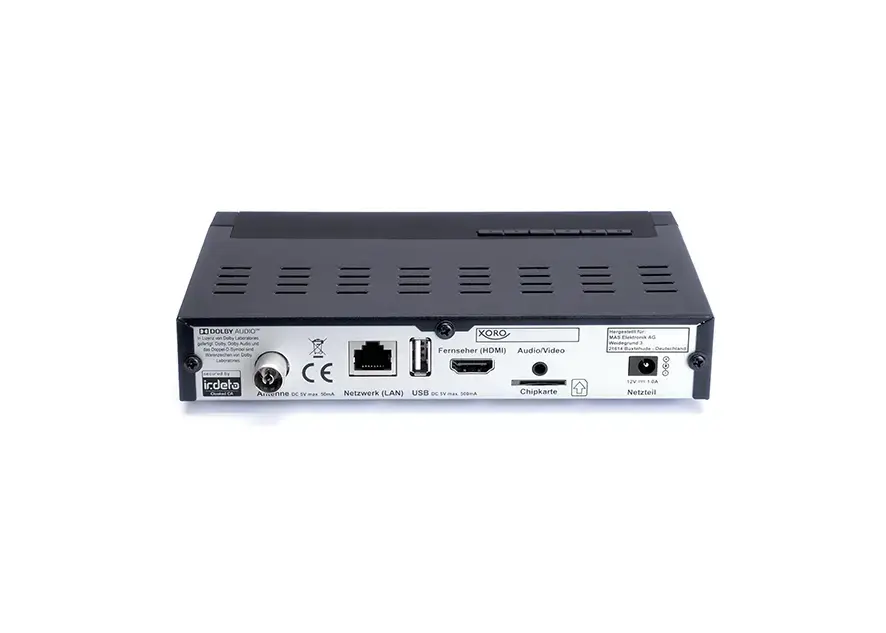 Xoro HRT 8770 Twin 4K Digital Receiver Photo 3