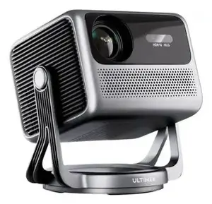 Ultimea Nova C40 Short Throw LCD Projector, 4K Resolution, 600 ANSI Lumens, Android TV