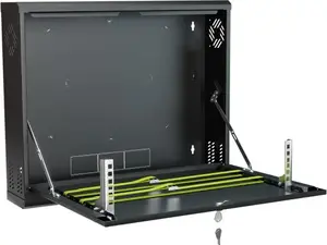 Stalflex CR19-2U-130-B Wall-Mounted Rack Cabinet 19-inch 2U