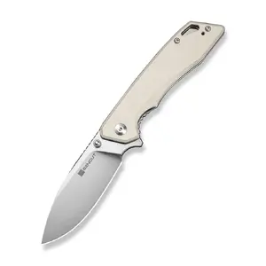 Складной нож SENCUT Stratex с рукояткой из G10 цвета слоновой кости