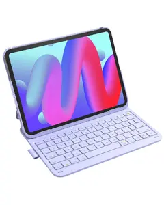 Inateck BK2007 Bluetooth Keyboard with Touchpad for iPad Air 11-inch, Purple