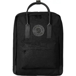 Fjällräven Kanken No.2 Casual Backpack, Black, Cotton and Recycled Polyester