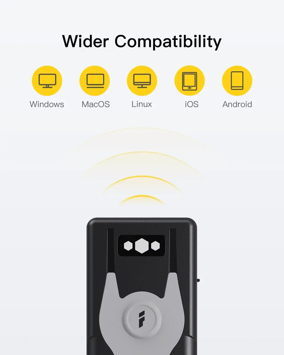 Inateck BCST-43 Handheld 1D Barcode Scanner Photo 2