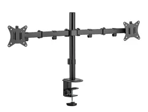 Настольное крепление для двух мониторов Deltaco ARM-0300-B 13-32 дюйма