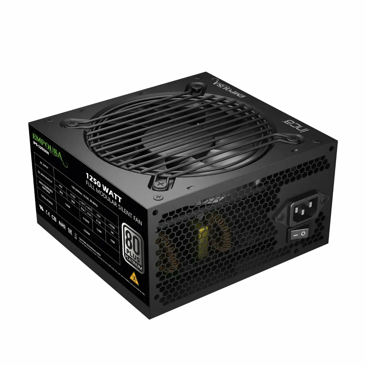 Блок питания Inca IPS-1250XN ATX 1250 Вт Photo 4