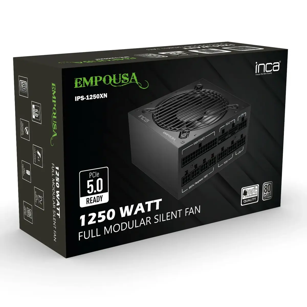 Блок питания Inca IPS-1250XN ATX 1250 Вт Photo 11