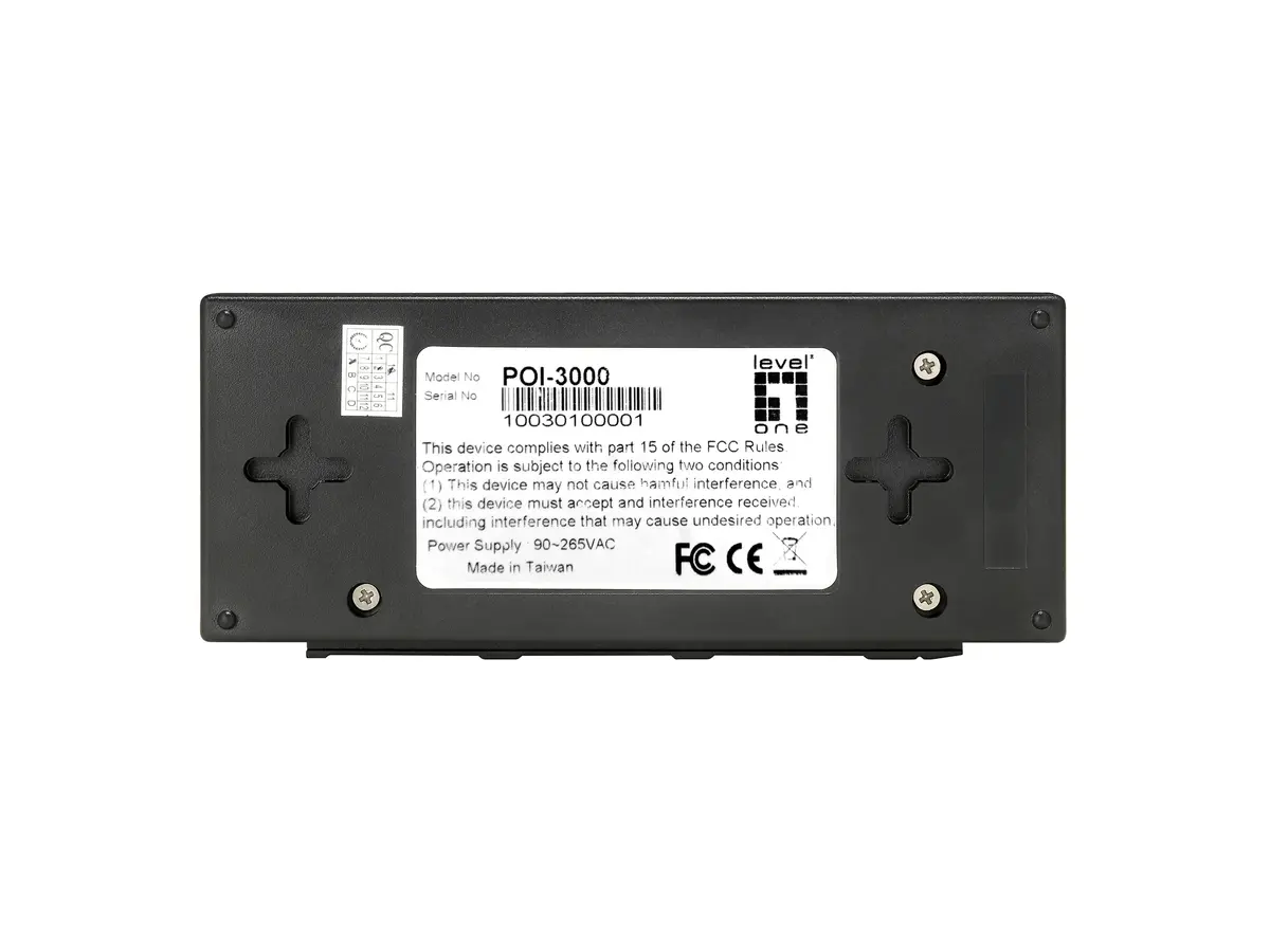 Инжектор LevelOne POI-3000 Gigabit PoE 30 Вт Photo 3
