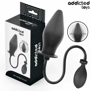 Addicted Toys Model 2 piepūšamais anālais korķis, silikona