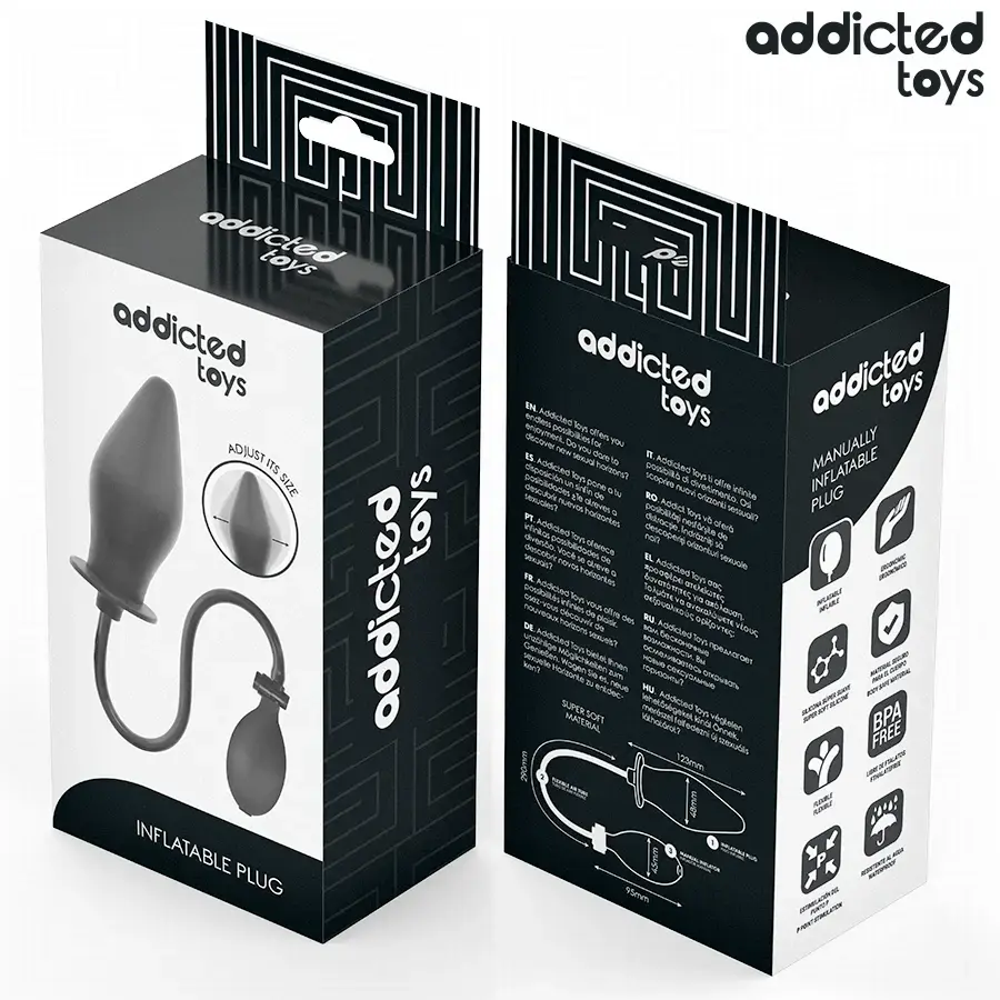 Надувная анальная пробка Addicted Toys Model 2 Photo 7
