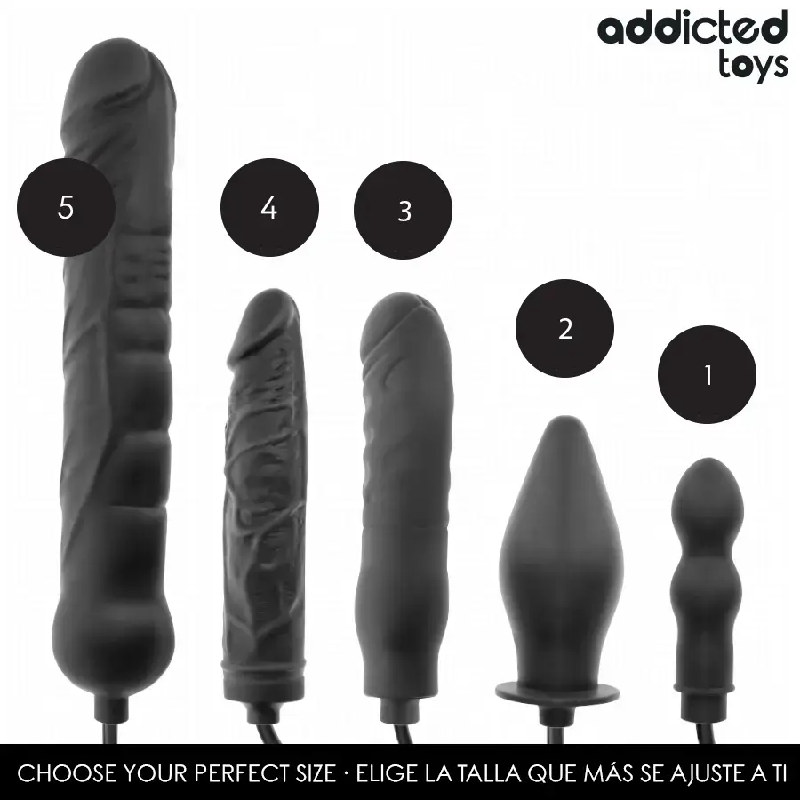 Надувной дилдо Addicted Toys Model 4 | Регулируемый стимулятор Photo 3
