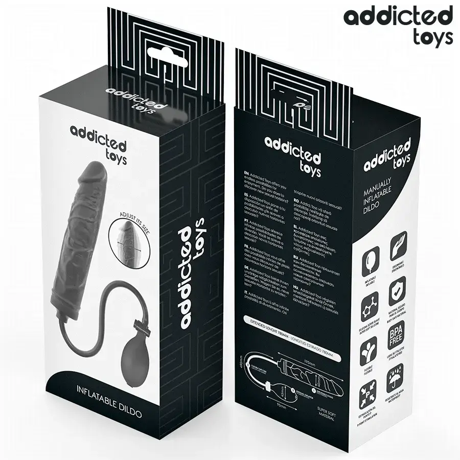 Надувной дилдо Addicted Toys Model 4 | Регулируемый стимулятор Photo 7