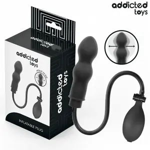 Addicted Toys piepūšams anālais korķis Model 1, silikona