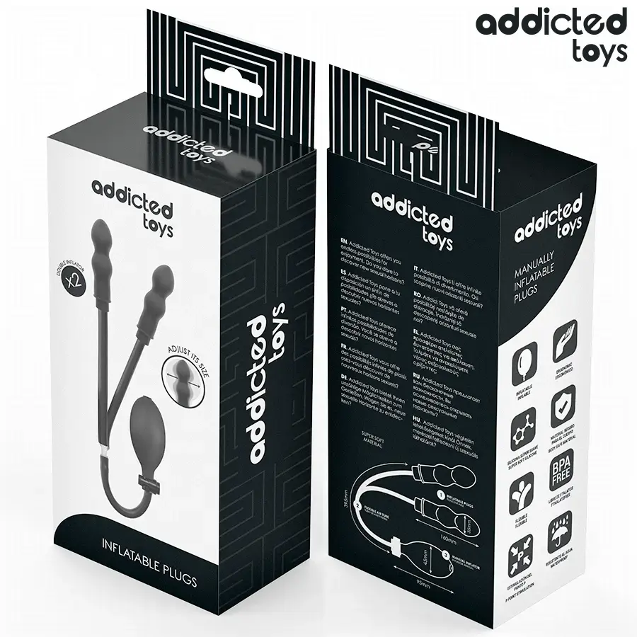 Надувная анальная пробка Addicted Toys Model 1 Photo 7
