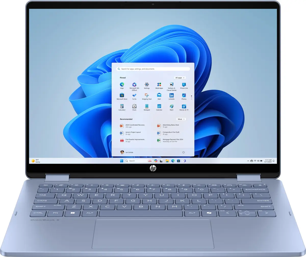 HP OmniBook 5 Flip portatīvais dators
