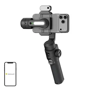AOCHUAN S3 viedtālruņa stabilizators ar AI sensoru, melns