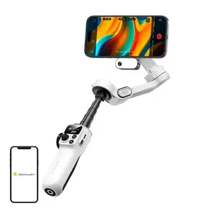 AOCHUAN P2 kameras stabilizators ar AI sensoru, balts