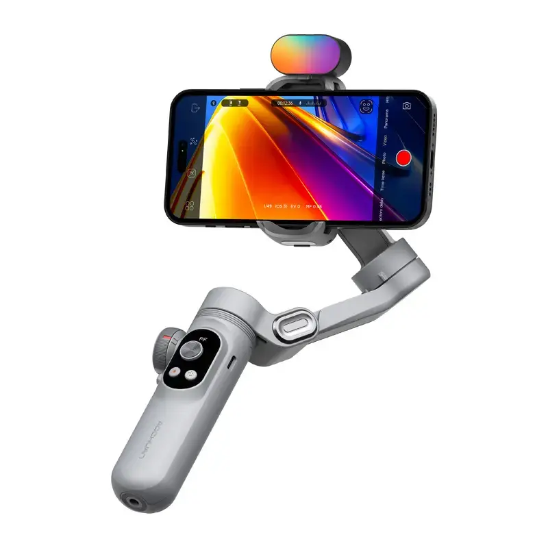 Стабилизатор для смартфона AOCHUAN X Pro с RGB-подсветкой Photo 2