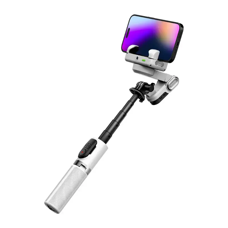 Viedtālruņa stabilizators AOCHUAN M1 Pro ar RGB apgaismojumu Photo 2