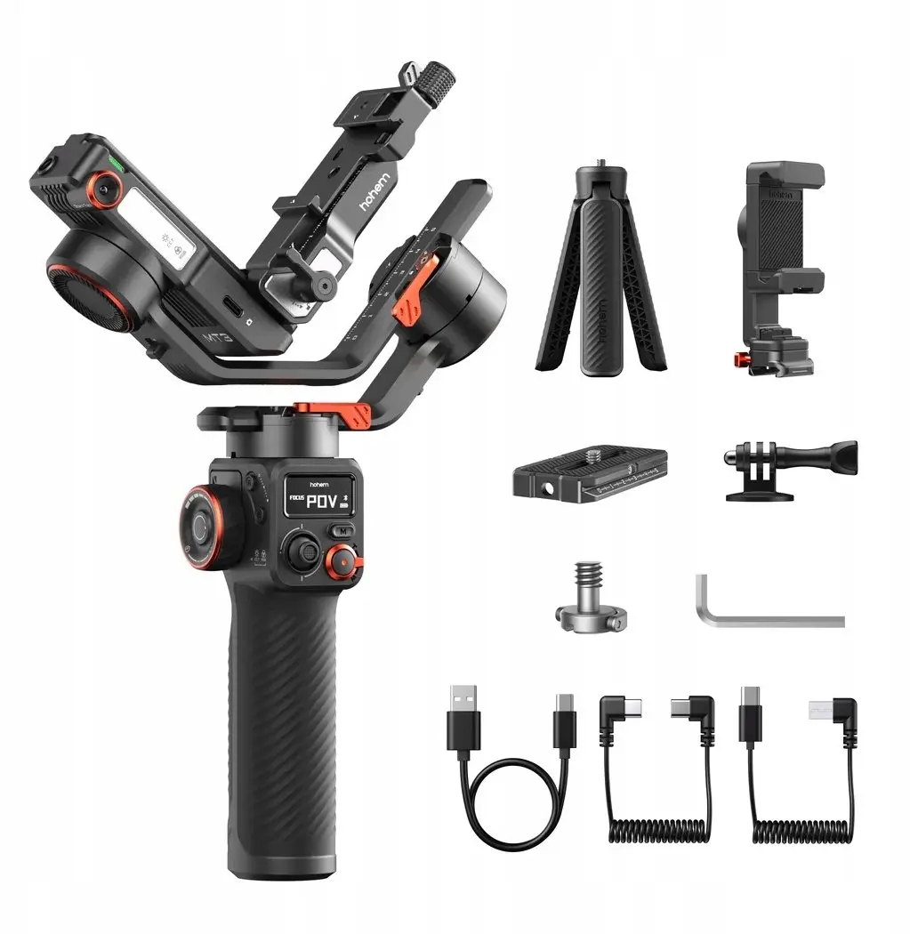 Hohem iSteady MT3 stabilizators kamerām un viedtālruņiem Photo 4