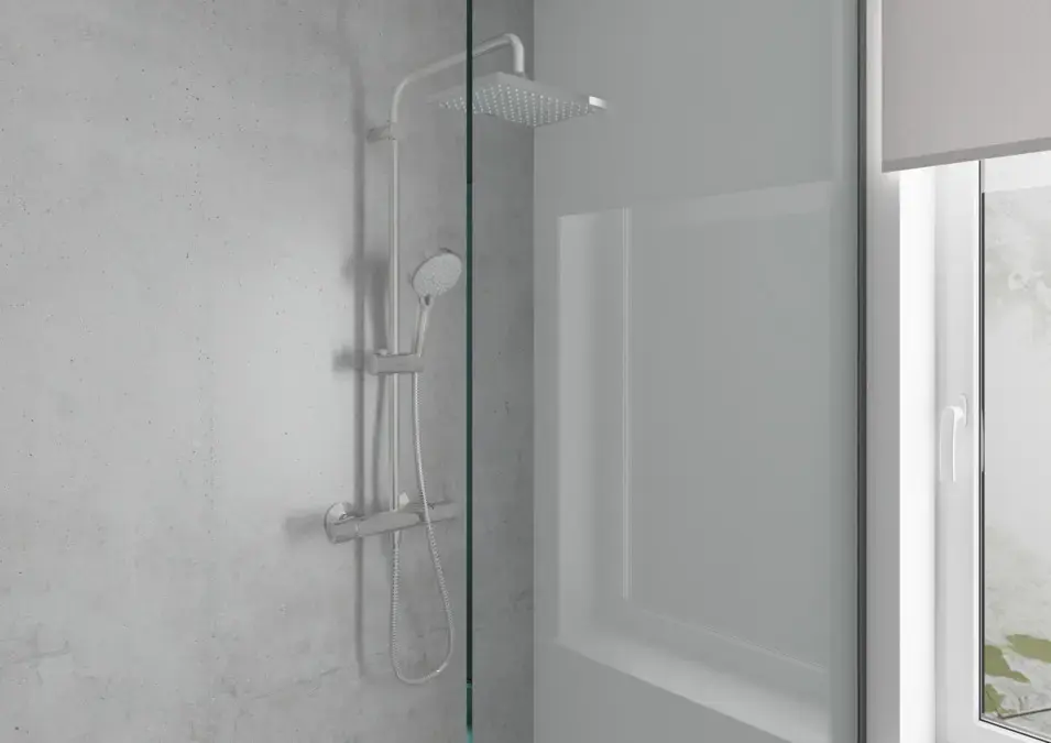Hansgrohe Showerpipe 230 dušas sistēma - melna Photo 4