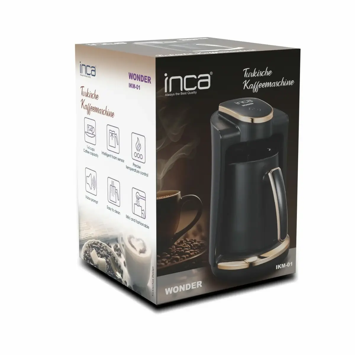 Inca IKM-01 pilnībā automātisks turku kafijas automāts Photo 7