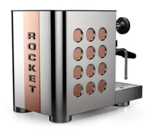 Rocket Espresso Milano Appartamento TCA Semi-automatic Espresso Machine, 1.8 L, Black/Copper/Stainless Steel