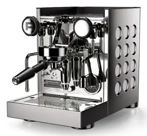 Rocket Espresso Milano Appartamento TCA Semi-auto Espresso Machine, 1.8 L, Black and Stainless Steel