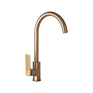 Neri Kitchen Mixer Tap, Copper Finish