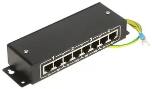 AXON-VIDEO-IP-4POE Surge Protector for IP Cameras with PoE Support